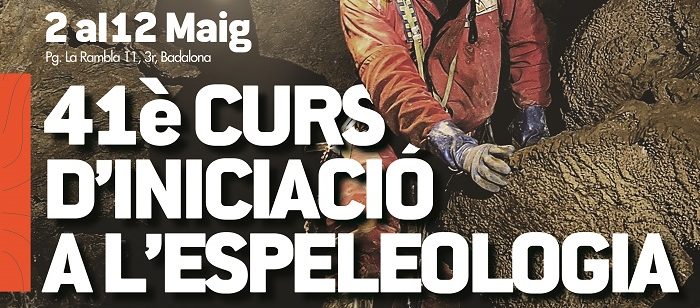 CURS D’INICIACIÓ A L’ESPELEOLOGIA (2019) Calendari i informació